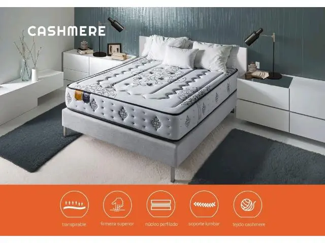Imagen Colchn Cashmere 150x190 Lyron