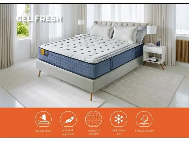 Imagen Colchn Gel Fresh 140x200 Lyron