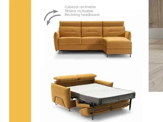 Imagen Cheslong cama Alan 2.65x1.70 2
