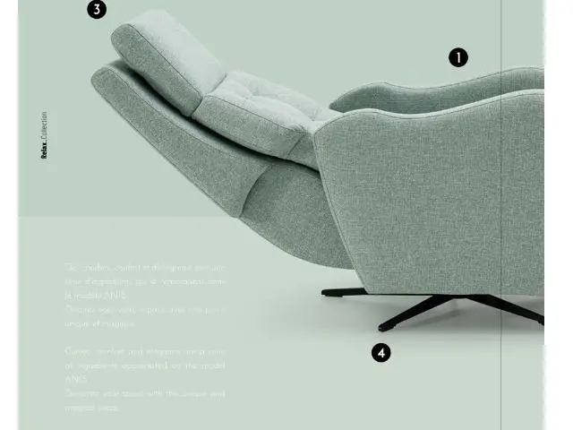 Imagen Silln relax Anis manual giratorio 3