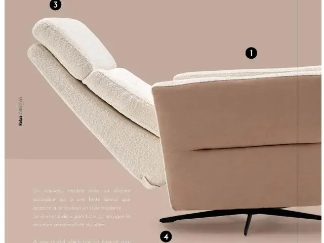 Imagen Silln relax Gaby manual giratorio 6