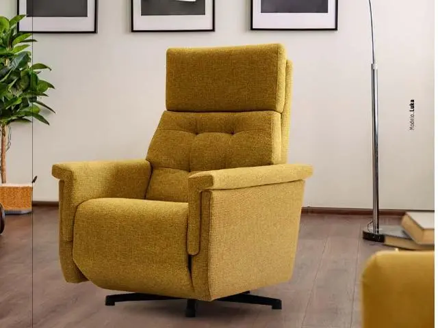 Imagen Silln relax Luka elctrico patas fijas