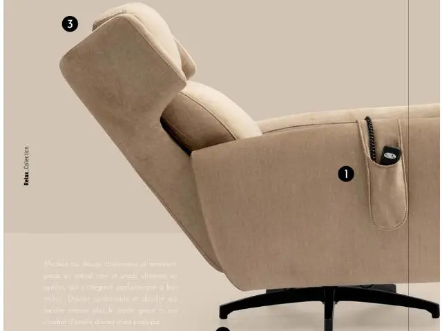 Imagen Silln relax Mitra elctrico giratorio 6