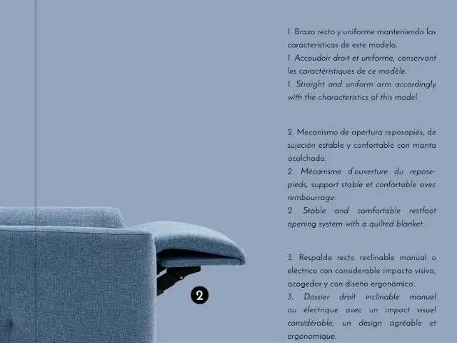Imagen Silln relax Qubic manual empuje 6