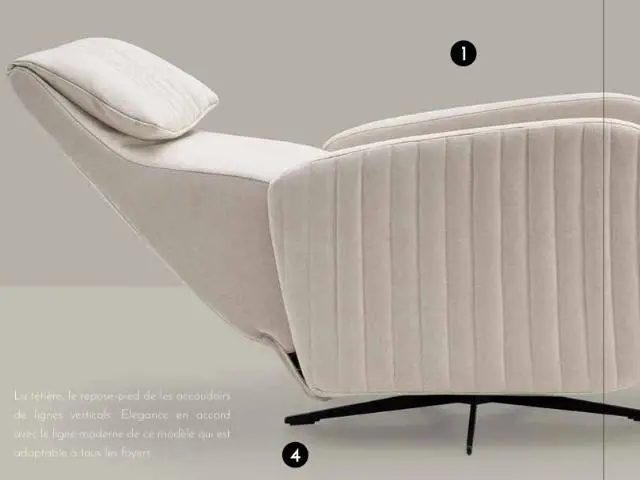 Imagen Silln relax Charly manual giratorio 6