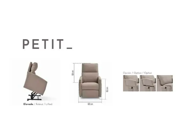 Imagen Silln relax Petit manual empuje 2