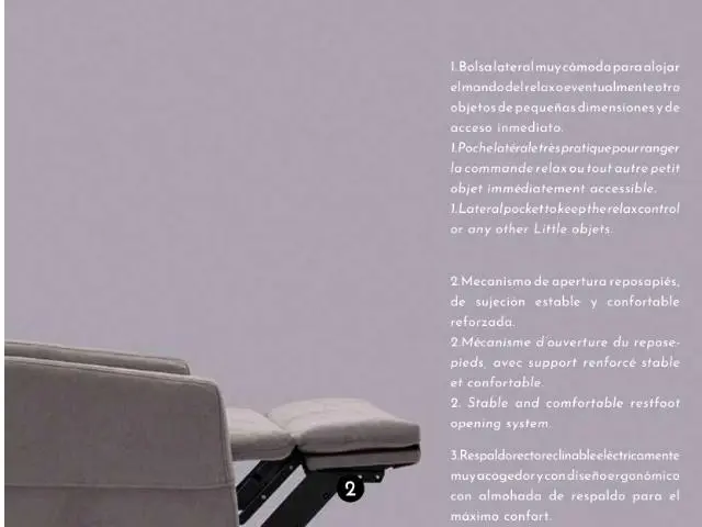 Imagen Silln relax Rene manual empuje 5