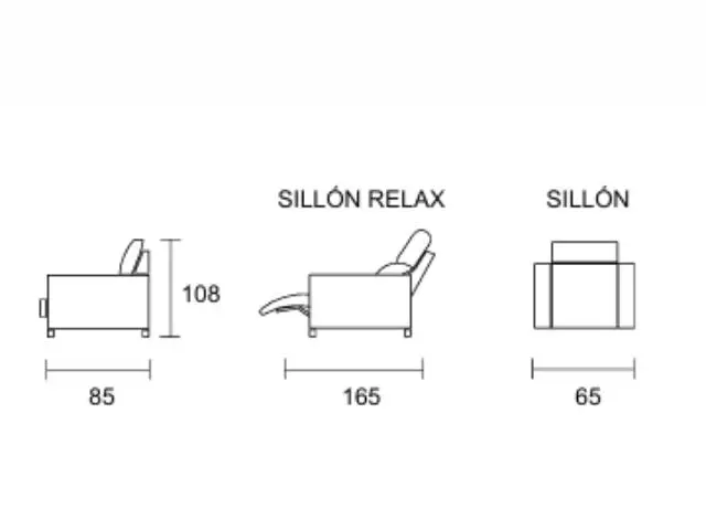 Imagen Silln relax Turn empuje 3