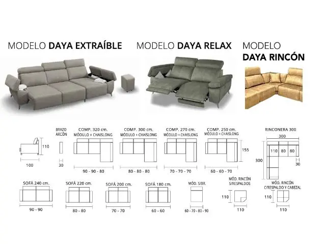 Imagen Rinconera Daya 3x3 2