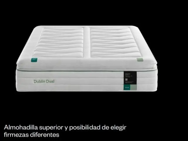 Imagen Colchn Dubln Dual 135x190