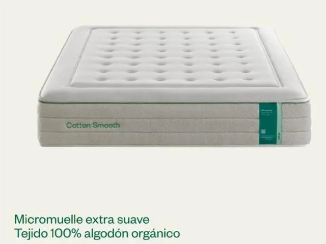 Imagen Colchn Cotton Smooth 90x200