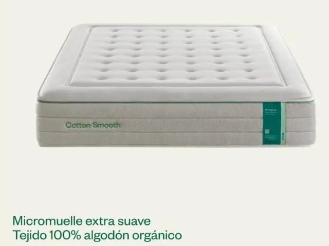 Imagen Colchn Cotton Smooth 105x190