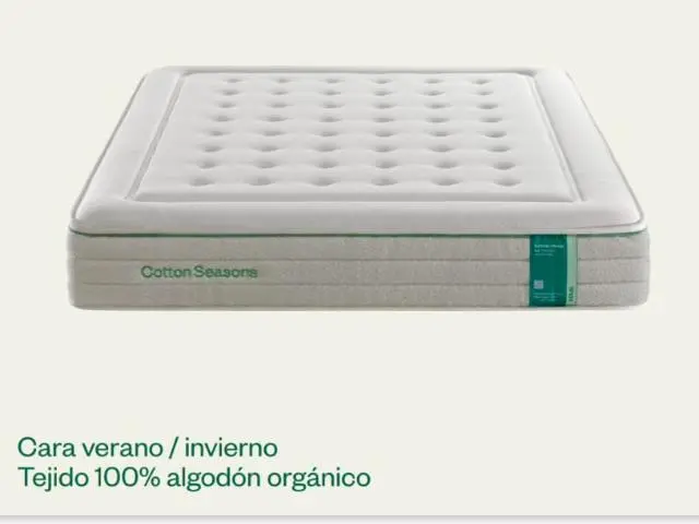 Imagen Colchn Cotton Seasons 150x190