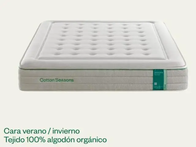 Imagen Colchn Cotton Seasons 160x200