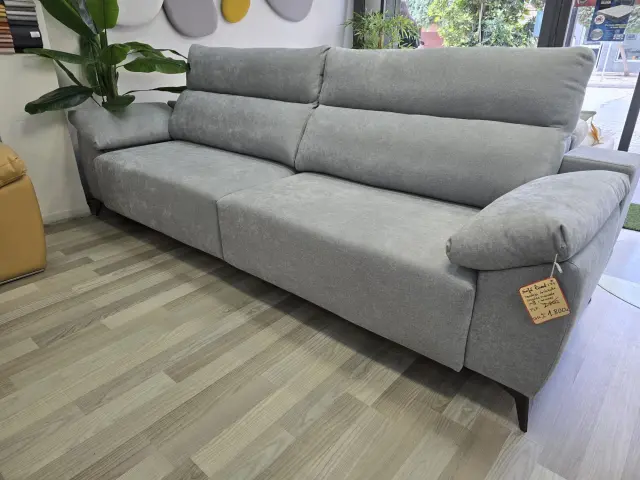 Imagen SOFA LINEAL REGINA ASIENTOS DESLIZANTES 120CM RESPALDO RELAX 2