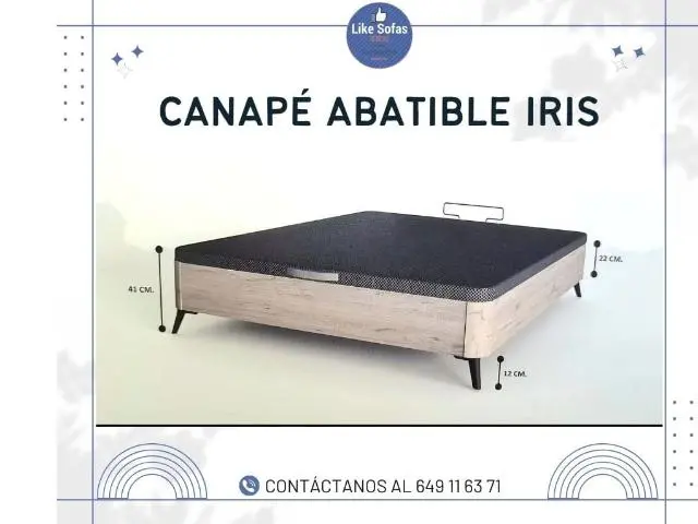 Imagen Canap Iris Gemelar 160x200