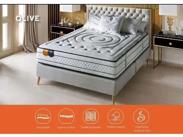 Imagen Colchn olive ensacado 160x200 Lyron