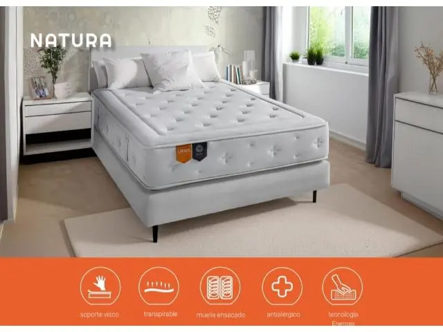 Imagen Colchn Natura ensacado 200x190 Lyron